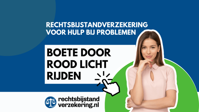 Boete door rood licht rijden
